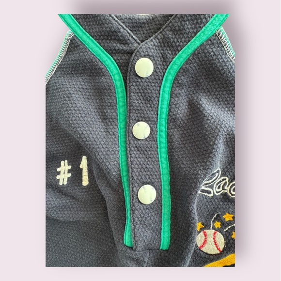 90’s Baby Rookie Baseball Romper - Picture 3 of 6